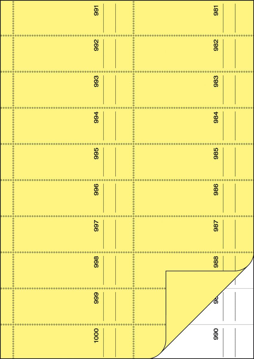 Sigel BO116 – A4, Gelb