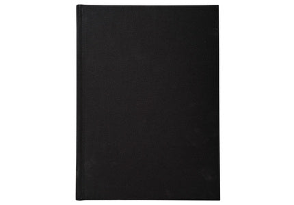 Exacompta Notizbuch – A4 – kariert – 200 Blatt – 110 g/m² – Hardcover, paginierte Seiten, schwarz