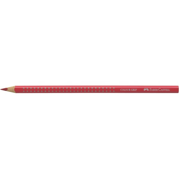 Faber-Castell Aquarellfarbstift Colour Grip 2001 – Permanentkarmin, Ø 3 mm, Dreikantig, FSC