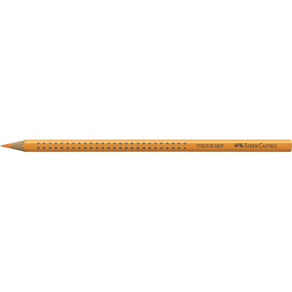 Faber-Castell Aquarellfarbstift Colour Grip 2001 – dunkelchromgelb, Ø 3 mm, dreikantig, FSC