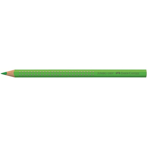 Faber-Castell Aquarellfarbstift Jumbo Grip – Grasgrün, Ø 5,3 mm, dreikantig, FSC