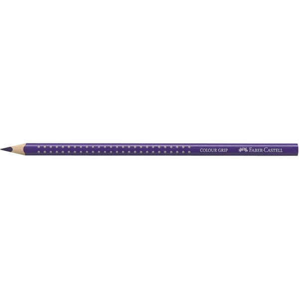 Faber-Castell Aquarellfarbstift Colour Grip 2001 – Mauve, Ø 3 mm, dreikantig, FSC