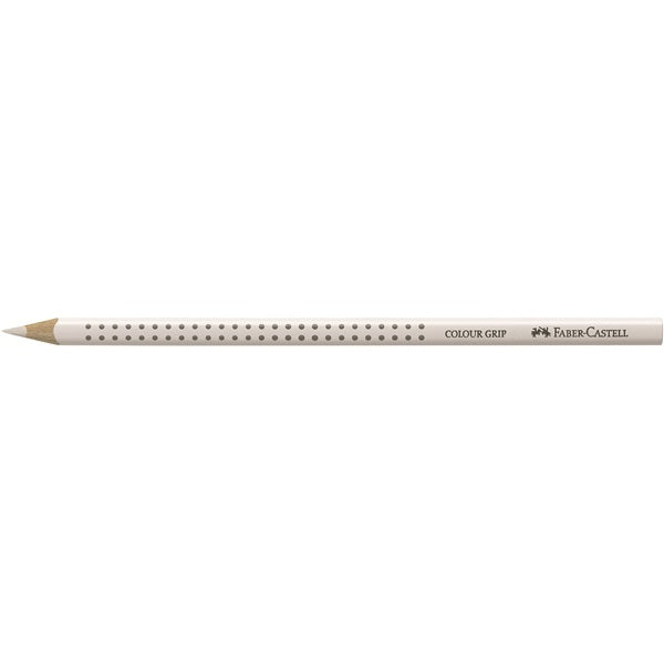 Faber-Castell Aquarellfarbstift – Weiss, Ø 3 mm, Dreikantig, FSC