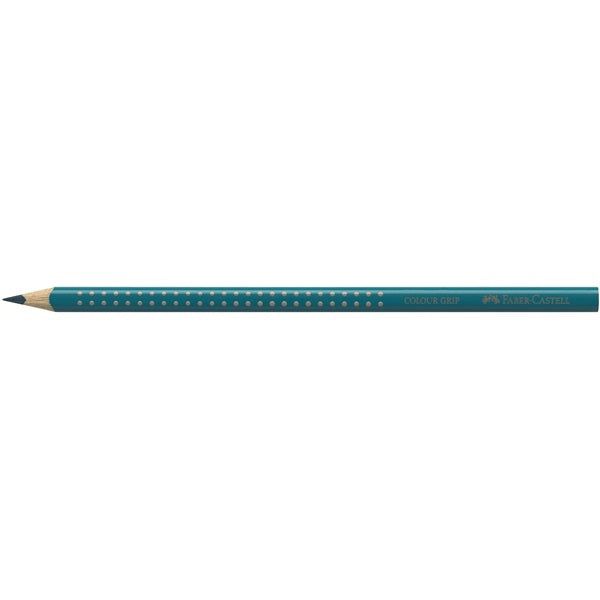 Faber-Castell Aquarellfarbstift Colour Grip 2001 – Kobalttürkis, Ø 3 mm, Dreikantig, FSC