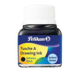 Pelikan Tusche – schwarz, deckend, 10 ml