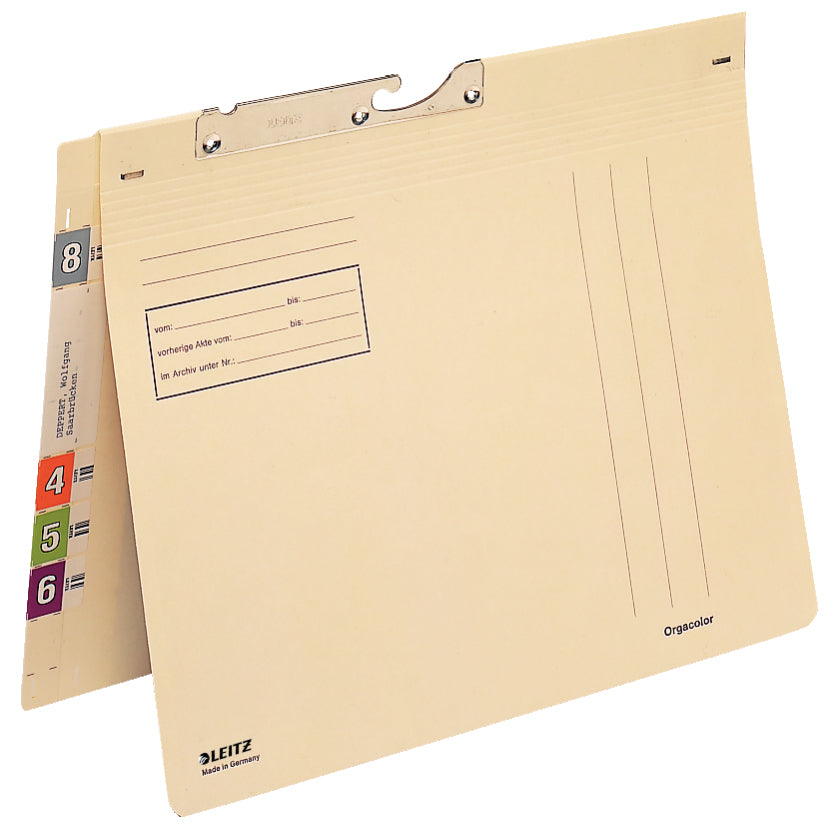 Leitz Hängehefter – für A4, 1-teilig, Braun, Karton, 50 Stk.