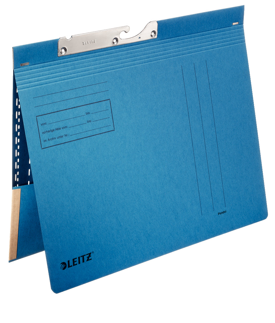 Leitz Hängeordner – für A4, Blau, Karton