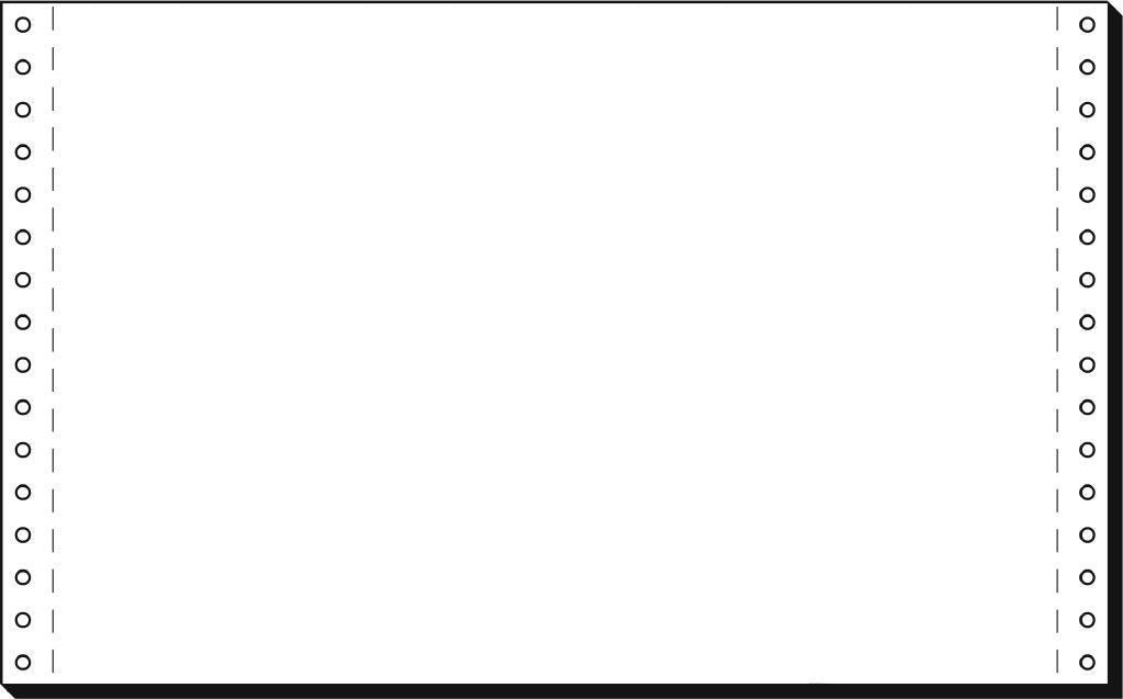 Sigel Computerpapier endlos – A4 quer – 60 g/m² – weiss – 1-fach – 2'000 Blatt