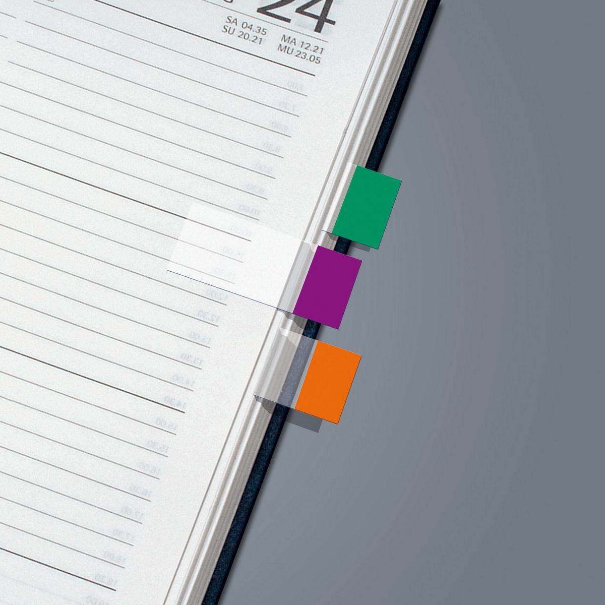 Sigel Page Marker – 20×50 mm – sortiert, 4×40 Stück