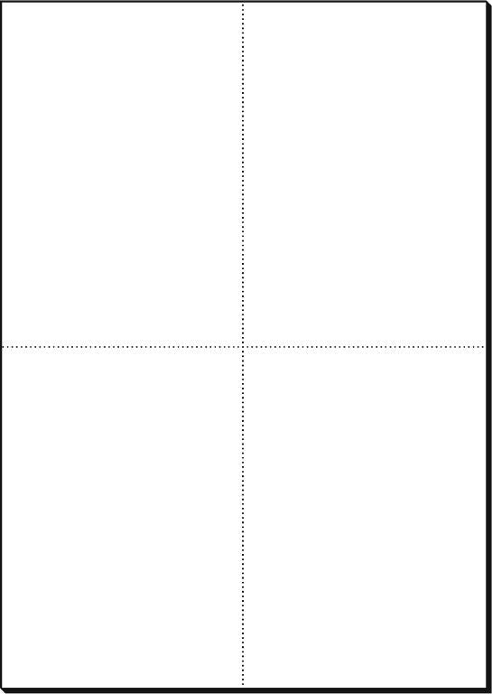 Sigel Postkarten A6 (105 × 148 mm), 185 g/m², weiss – für Inkjet, Laser, Kopierer
