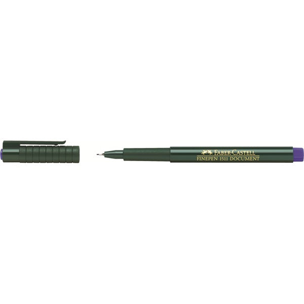 Faber-Castell Finepen 1511 0,4 mm – blau – dokumentenecht