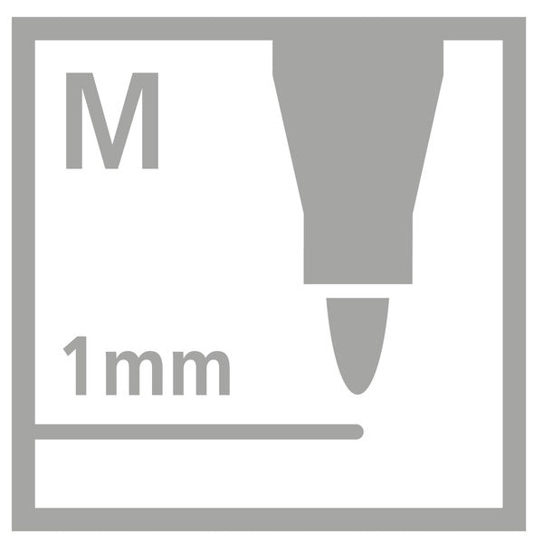 STABILO Non-Permanent-Marker OHPen – mittel 1 mm – grün – trocken abwischbar
