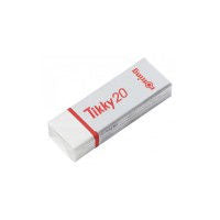 Rotring Radiergummi Tikky 20 – für Bleistifte, 22 × 13 × 66 mm, weiss