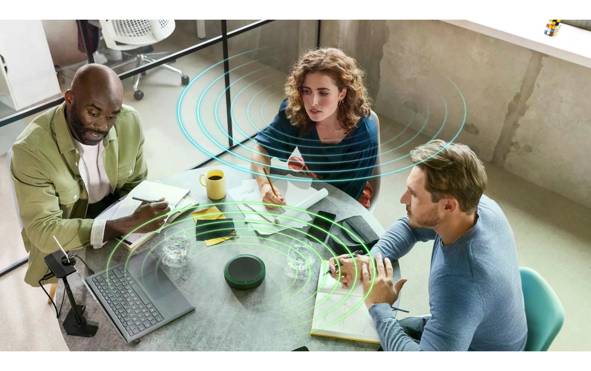 Jabra Speak2 75 Freisprecheinrichtung – USB‑C, Bluetooth 5.2 – für Microsoft Teams – schwarz