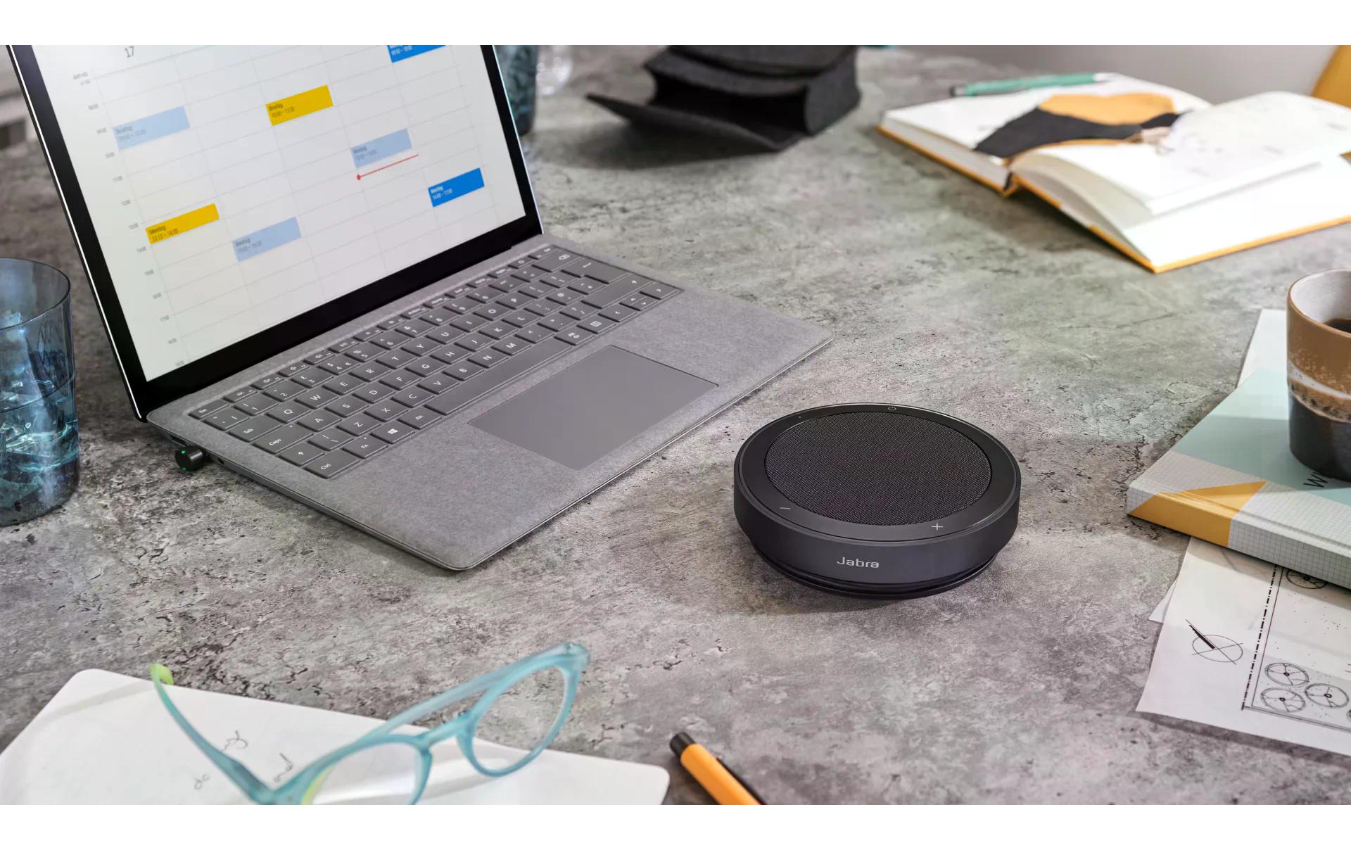 Jabra Speak2 75 Konferenzlautsprecher – USB/Bluetooth, USB‑C/A, für Microsoft Teams, Zoom, Google Meet