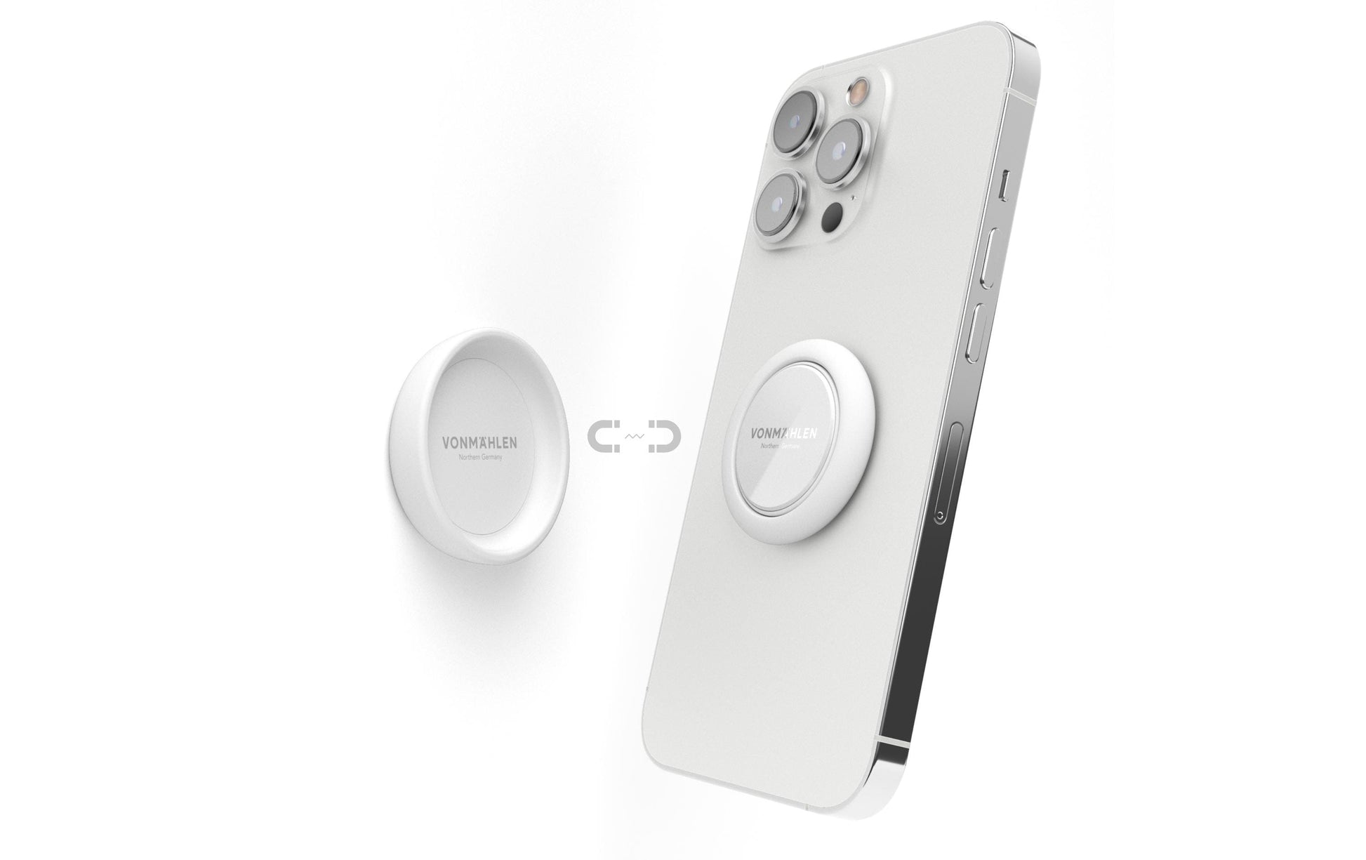 Vonmählen Backflip Pure – Smartphone-Griff – magnetisch – Weiss