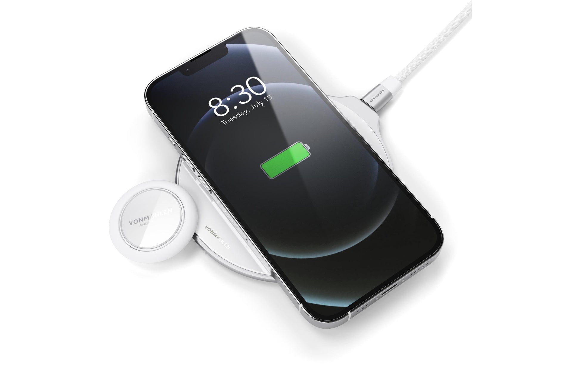 Vonmählen Backflip Pure – Smartphone-Griff – magnetisch – Weiss