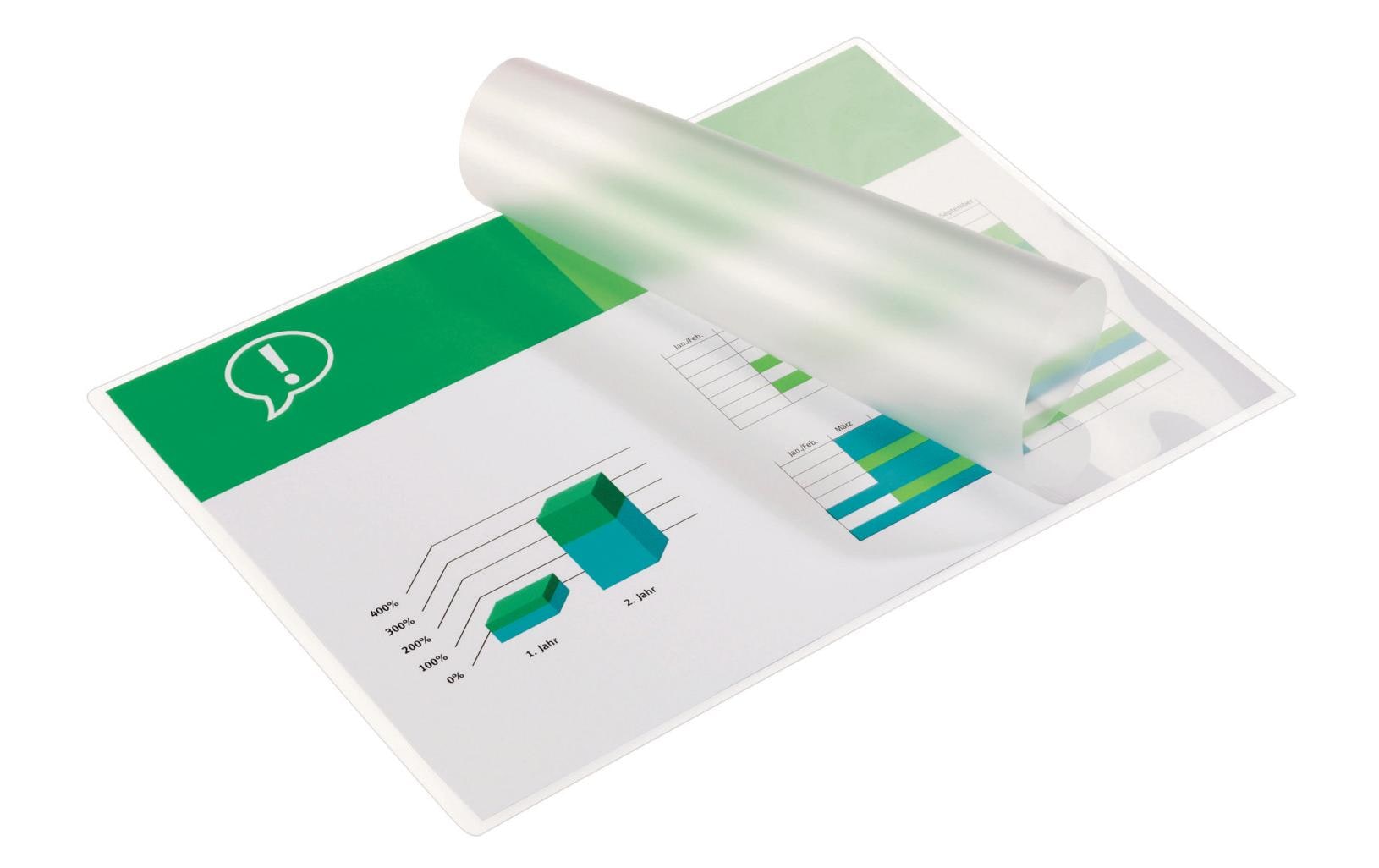 GBC Laminierfolien A3, glänzend – 75 µm, 303 × 426 mm, 200 Stk.