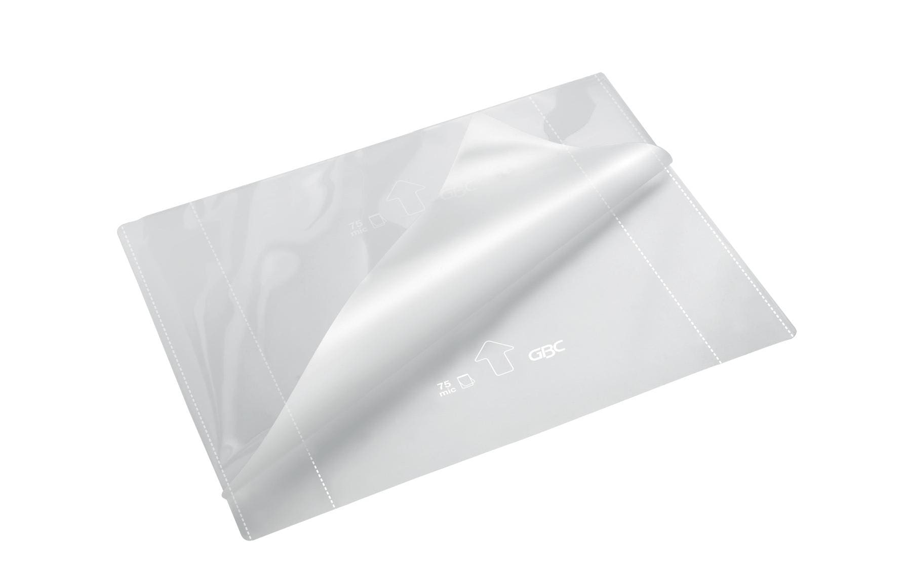 GBC Laminierfolien A4, glänzend – 125 µm, 216 × 303 mm, 100 Stk.