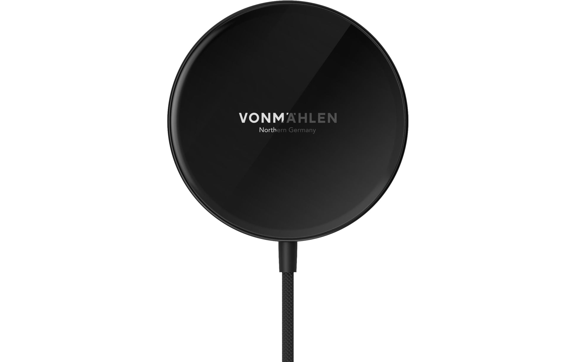 Vonmählen Aura Mini Ladegerät – 15 W, 1× USB-C, Qi, mit Kabel (1,5 m) – für iPhone ab Reihe 12