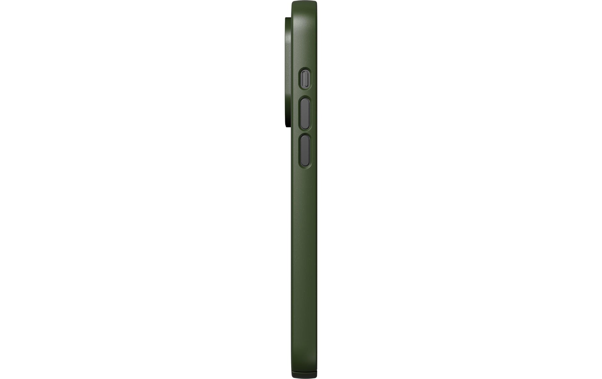 Nudient – Backcover – für Apple iPhone 14 Pro – Pine Green – Recycelbarer Kunststoff, MagSafe-kompatibel
