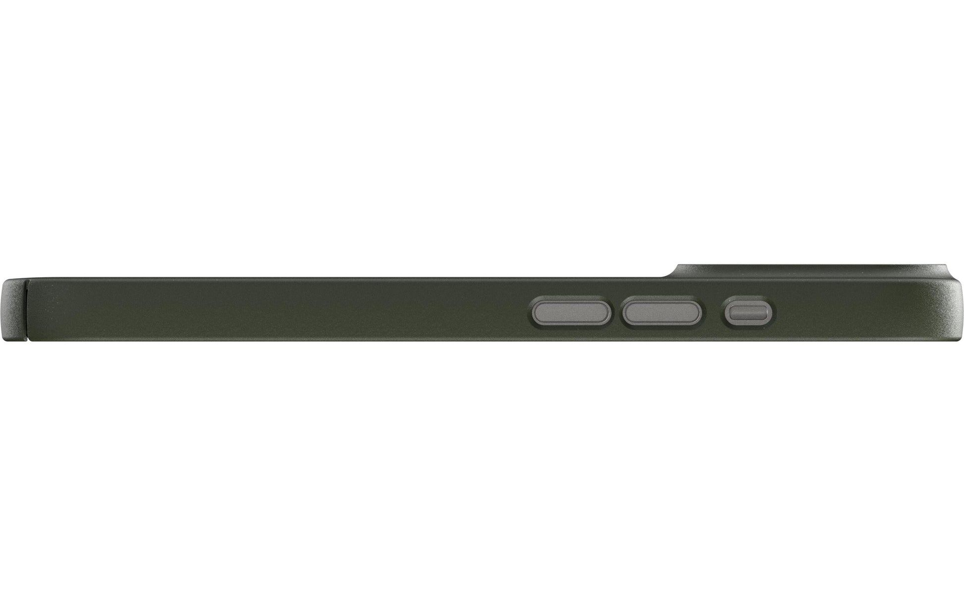 Nudient Thin Case – Backcover – für Apple iPhone 13 Pro, MagSafe, Recycling-Kunststoff, Pine Green