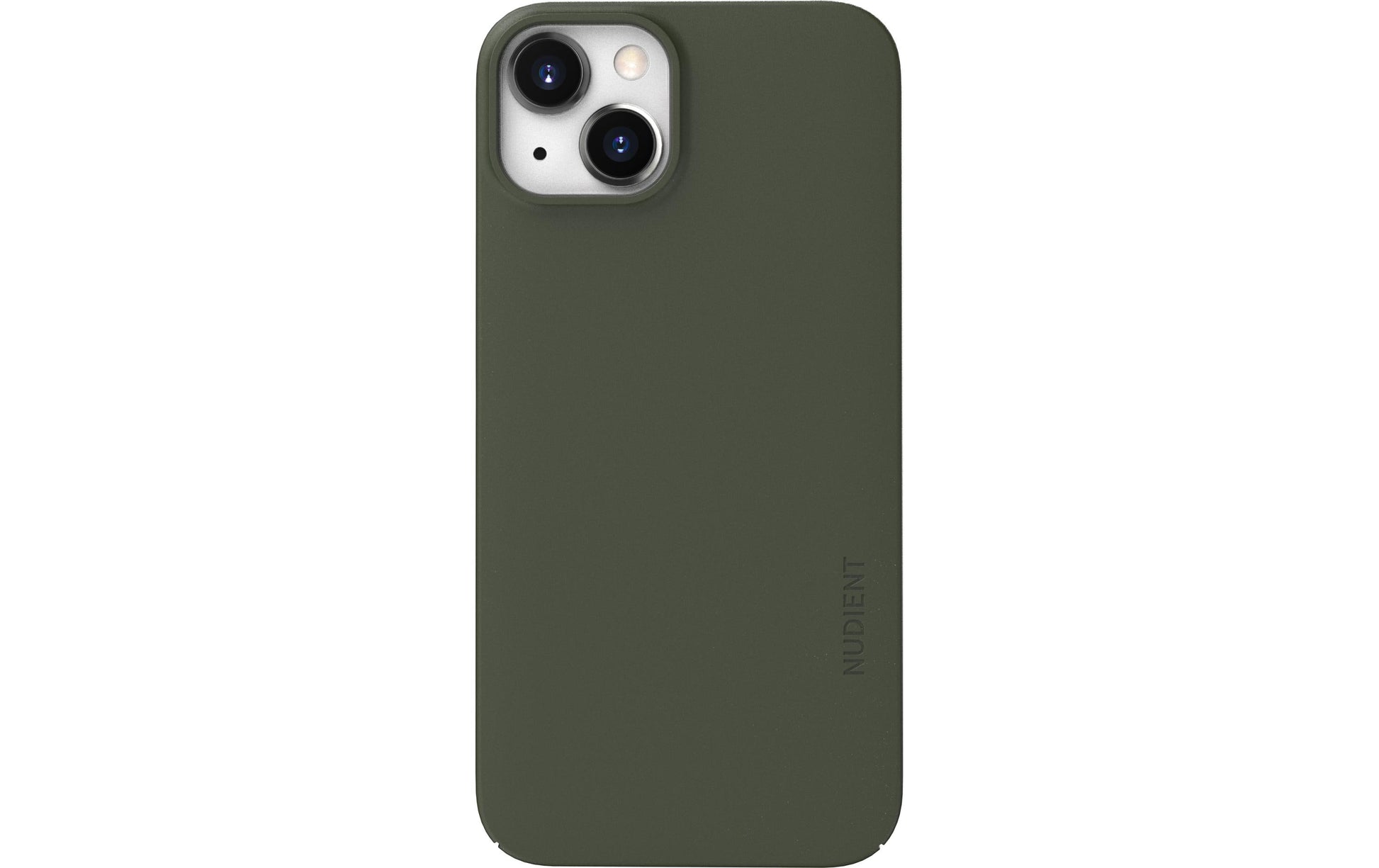 Nudient – Backcover – für Apple iPhone 13 – grün – MagSafe-kompatibel