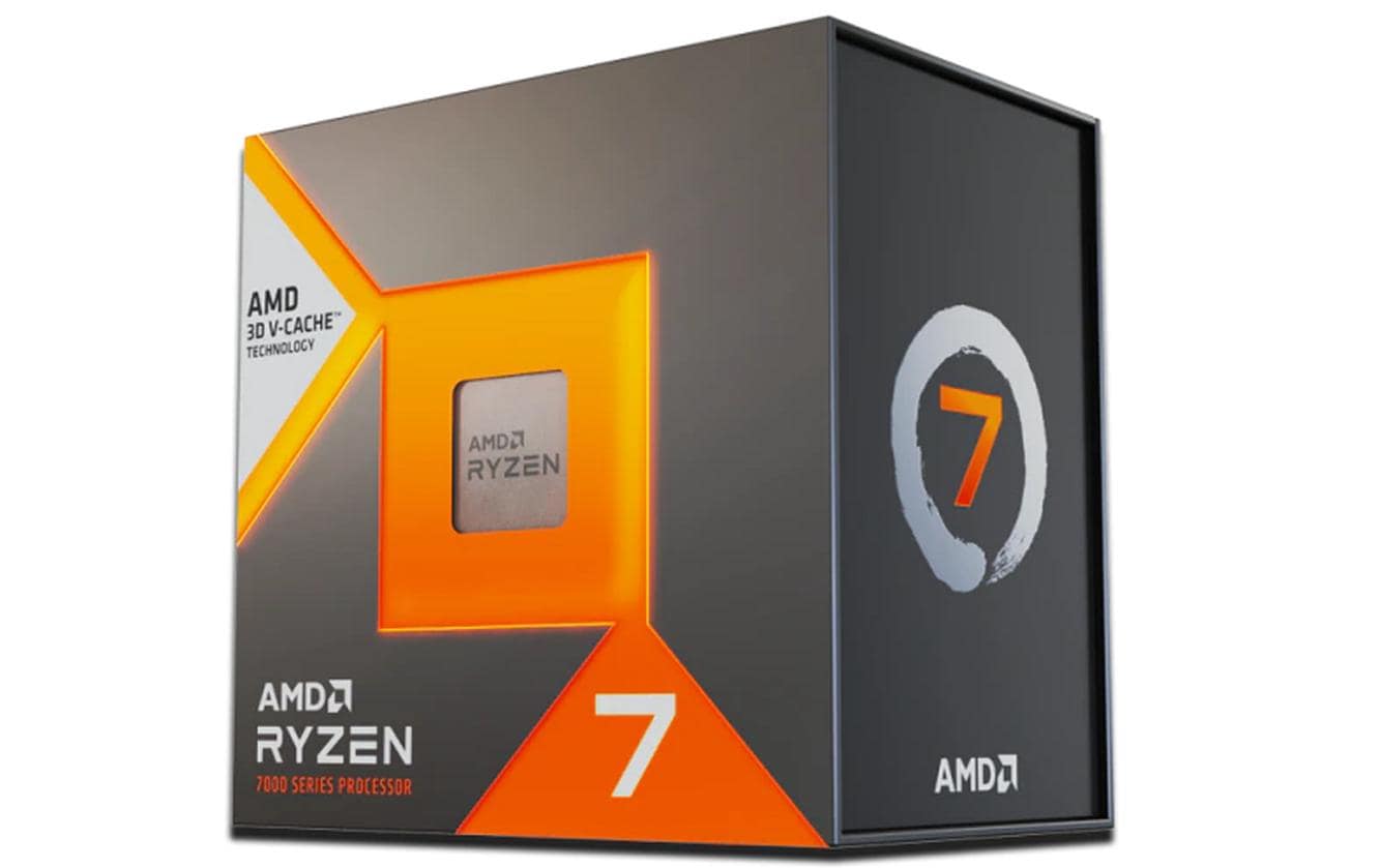 AMD Ryzen 7 7800X3D Prozessor - Sockel AM5, 8 Kerne/16 Threads, Boost 5,0 GHz, 96 MB, 120 W