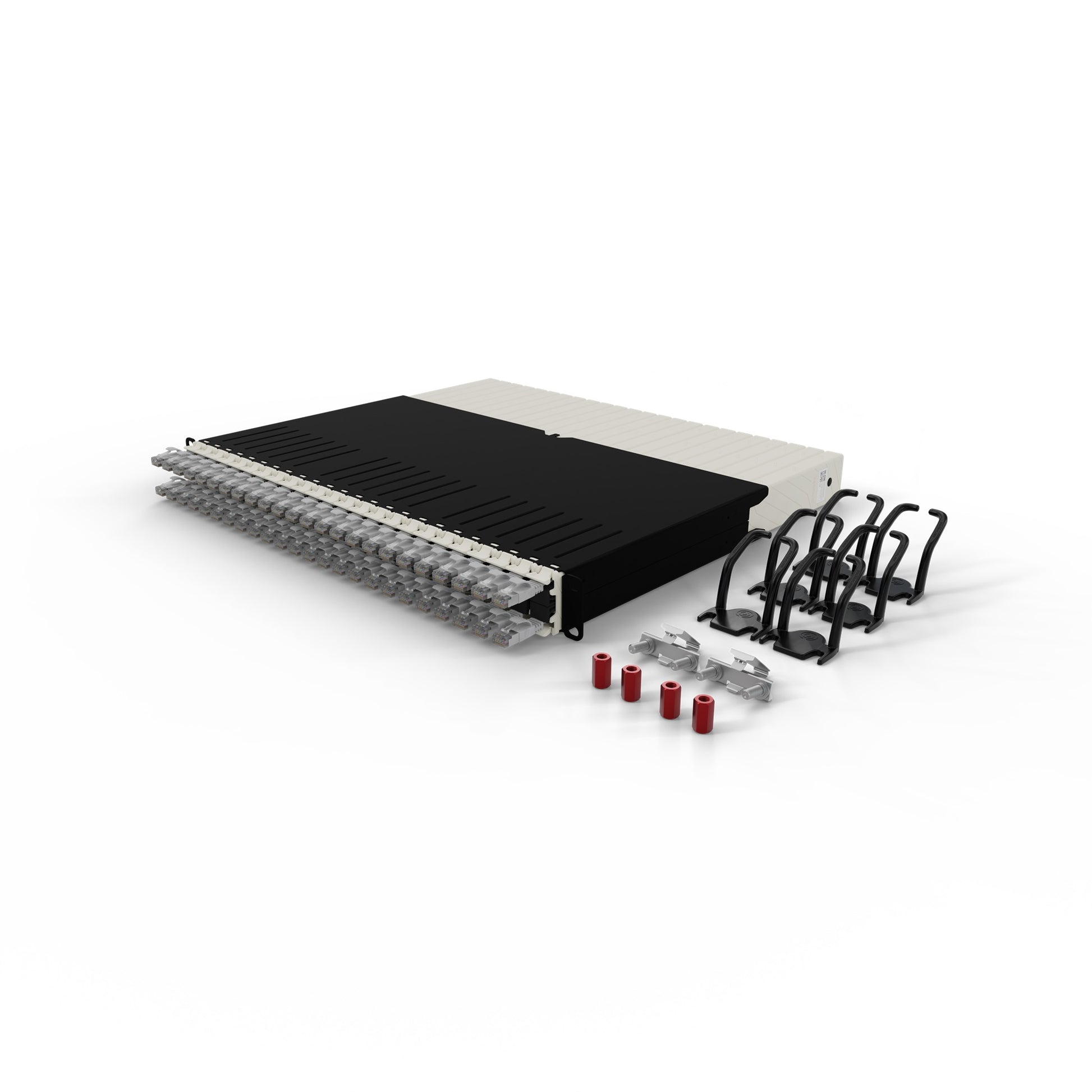Patchbox – Grau, geschirmt