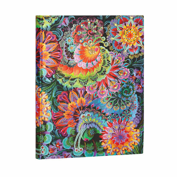 Paperblanks Notizbuch – 180 × 230 mm – 176 Seiten – Hardcover, Lesebändchen, Einstecktasche – Mehrfarbig – FSC