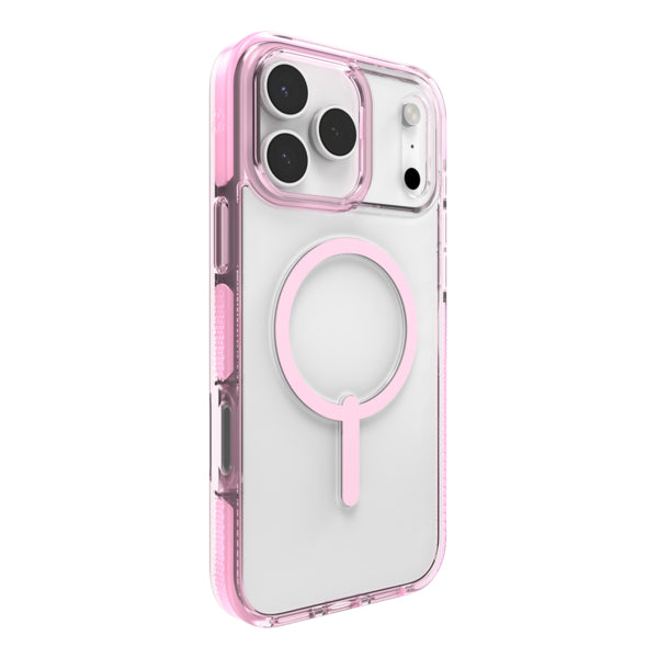 ZAGG Santa Cruz Snap – Backcover – für Apple iPhone 17 Pro Max, MagSafe, Graphen, Pink, bis 4 m Sturzsicher