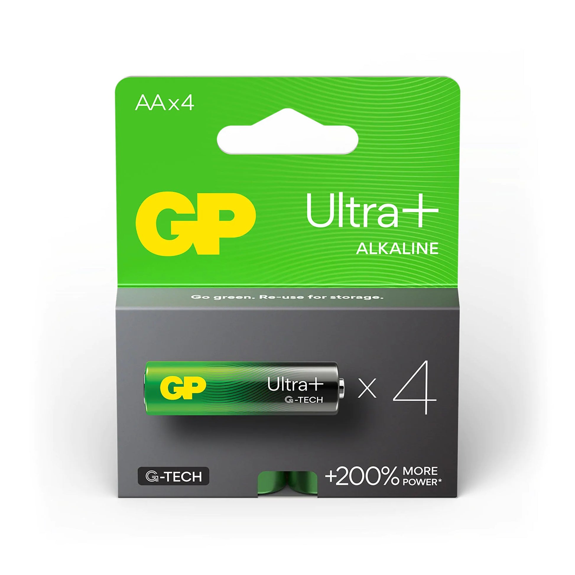 GP Batteries AA Batterien, Alkaline, 1,5 V – 4 Stk.