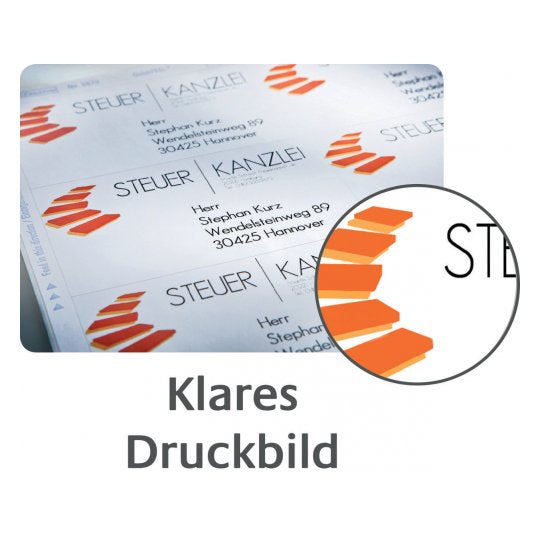 Avery Schuletiketten – 105 × 48 mm, 2640 Stk, 220 Bogen, Papier, permanent haftend
