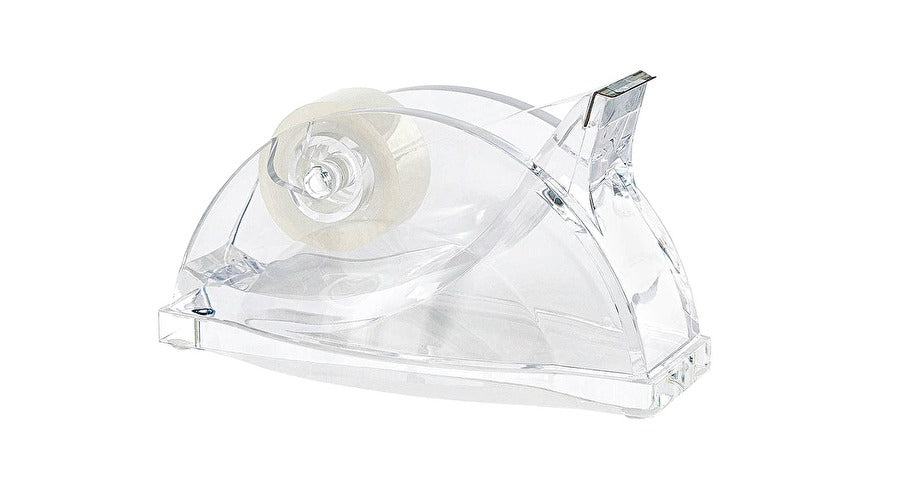 Wedo Tischabroller Cristallic 609016 – Acryl, transparent, nachfüllbar