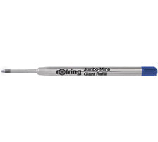 Rotring Jumbo Giant Kugelschreiber-Mine – Blau, 0,7 mm (Mittel), für Tikky, dokumentenecht