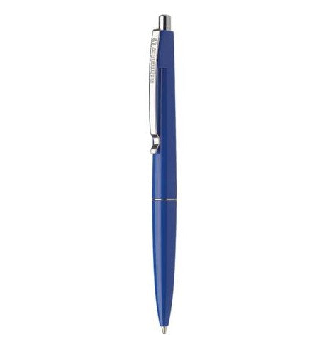Schneider Schreibgeräte Schneider Office Kugelschreiber – 50er Pack, Blau, Druck, dokumentenecht, nachfüllbar