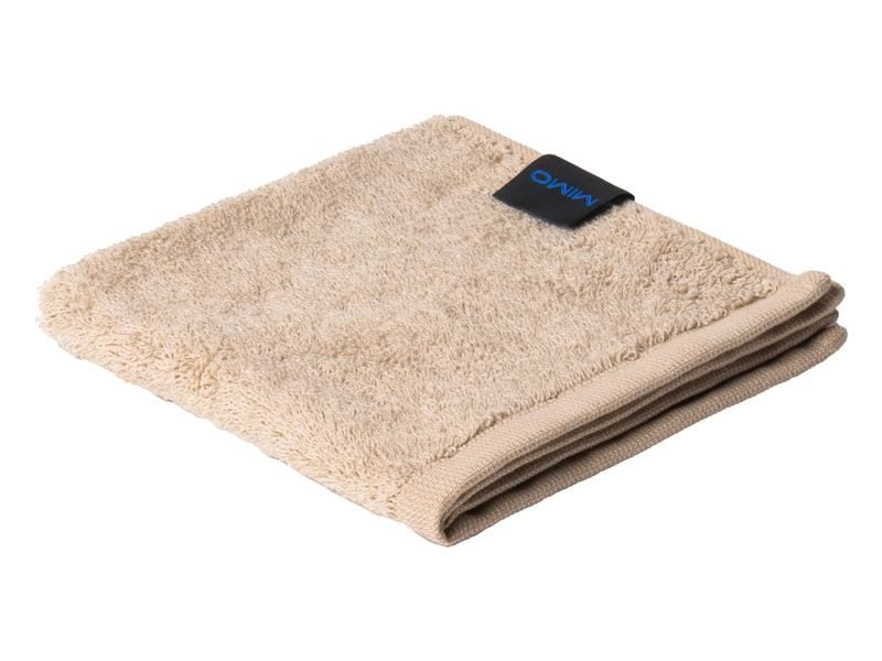 Mimo Seiftuch Sea – 30 × 30 cm, Beige, 65% Baumwolle/35% recyceltes Polyester, 500 g/m²