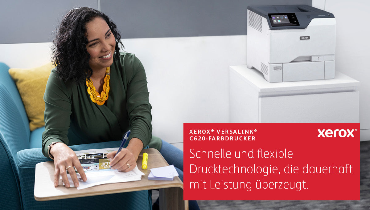 Xerox VersaLink C620 – A4, Duplex, 50 Seiten/Min., Papier: 650 Blatt