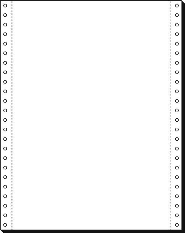 Sigel Endlospapier – 304,8 mm × 9,45", 80 g/m², 2'000 Blatt