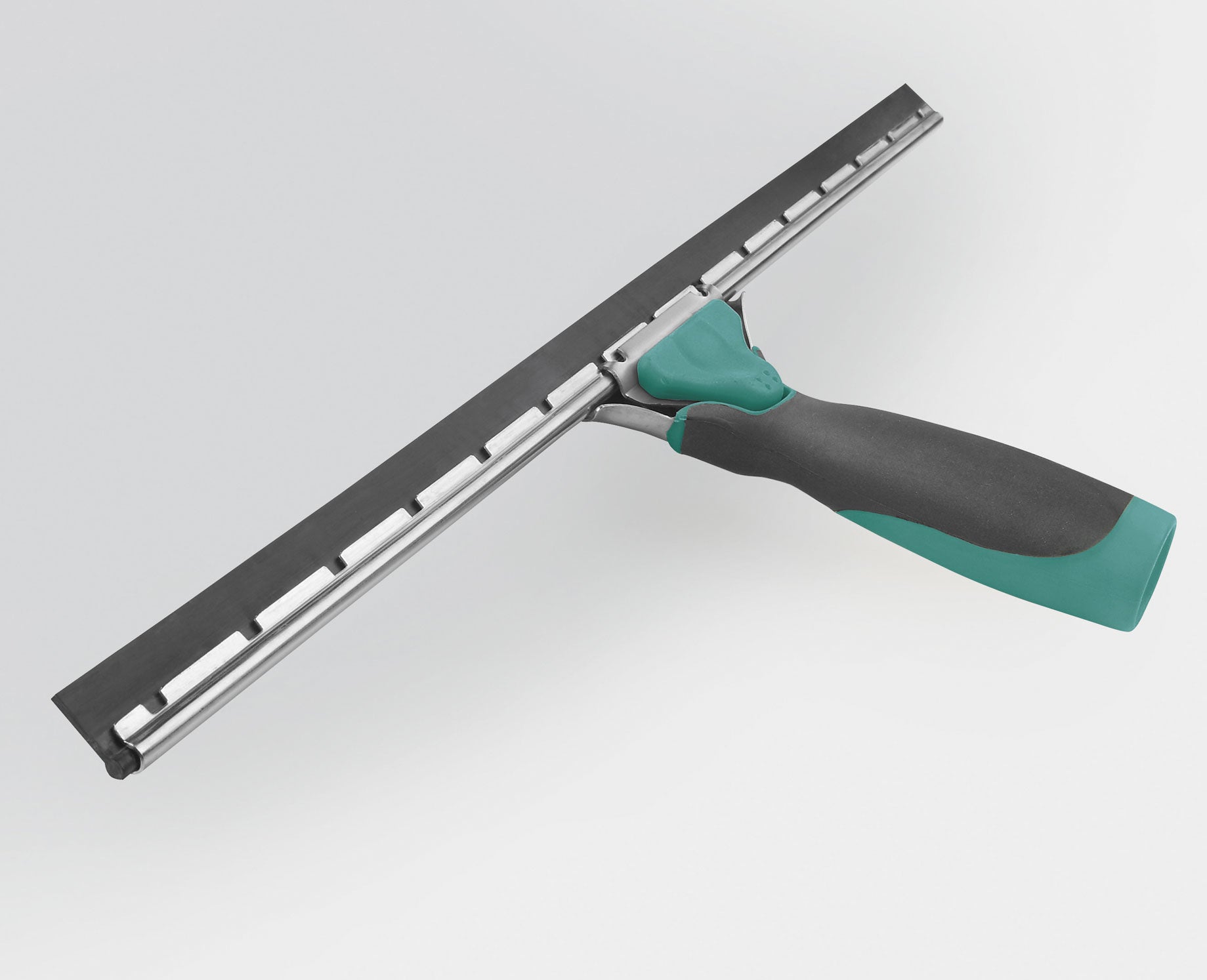 Leifheit Flachwischer Professional 59115 – 45 cm, Edelstahl/Gummi, Schwarz