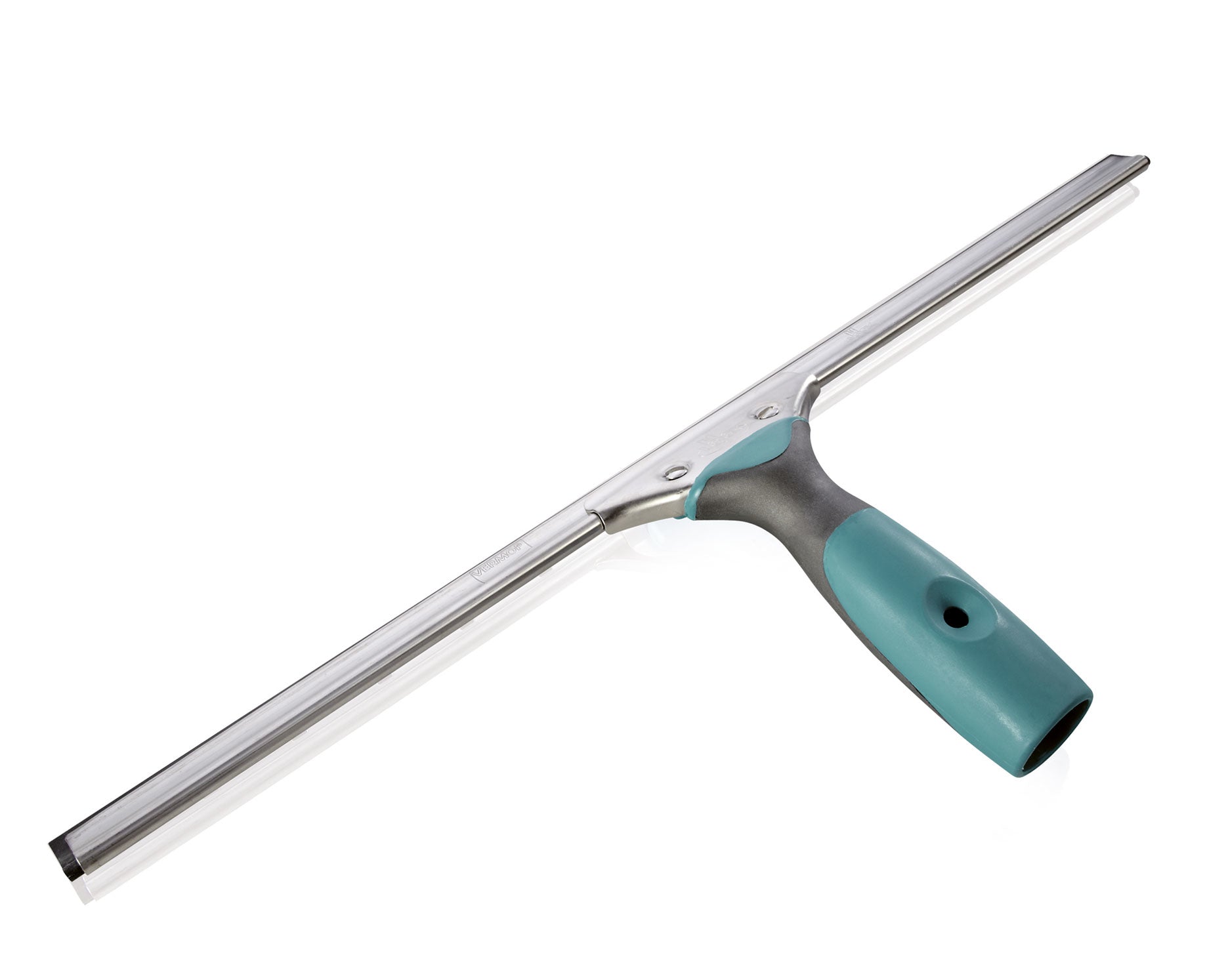 Leifheit Flachwischer Professional 59115 – 45 cm, Edelstahl/Gummi, Schwarz