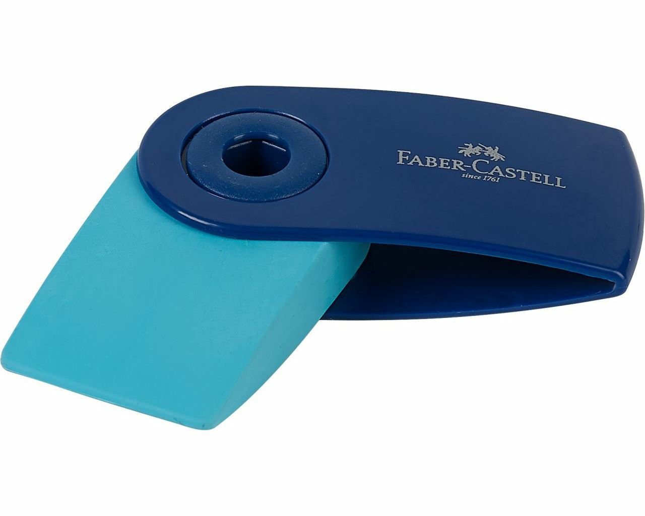 Faber-Castell Radiergummi SLEEVE MINI – PVC-frei, 54 × 25 × 13 mm, farbig sortiert, 1 Stk.