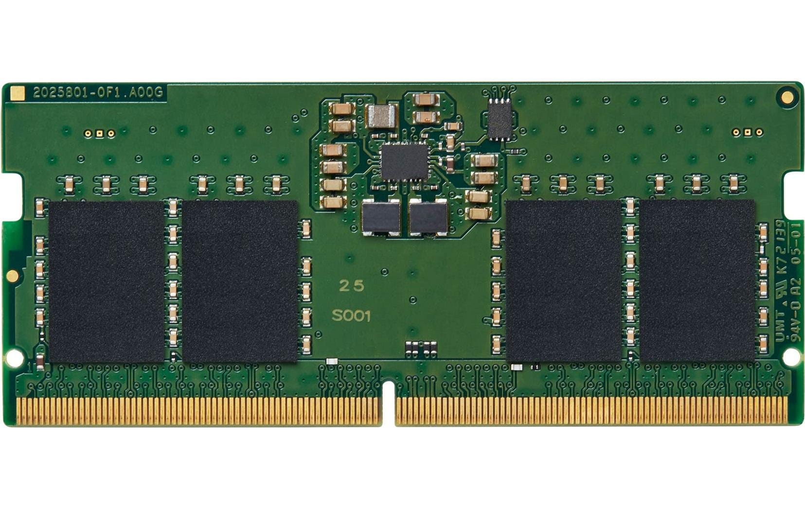 Kingston Technology Kingston KCP556SS6-8 – DDR5 SO-DIMM 8 GB (1×8 GB), 262-Pin, 1,1 V, CL46