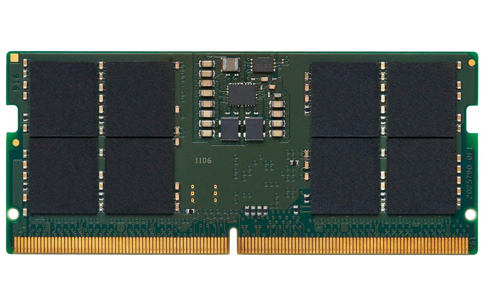 Kingston Technology Kingston KCP556SS8-16 – Arbeitsspeicher – 16 GB, DDR5, 262-poliger SO-DIMM, 1,1 V, CL46, für Laptop
