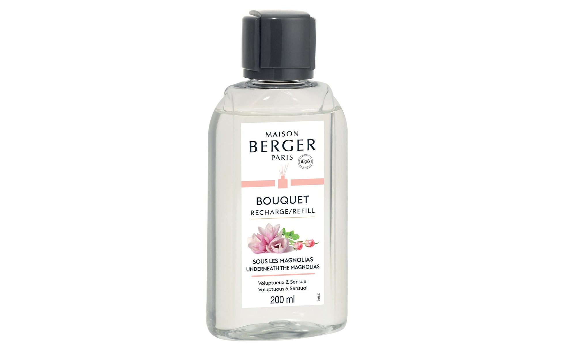 Maison Berger Paris Nachfüllung für Duftstäbchen, Sous les Magnolias, 200 ml