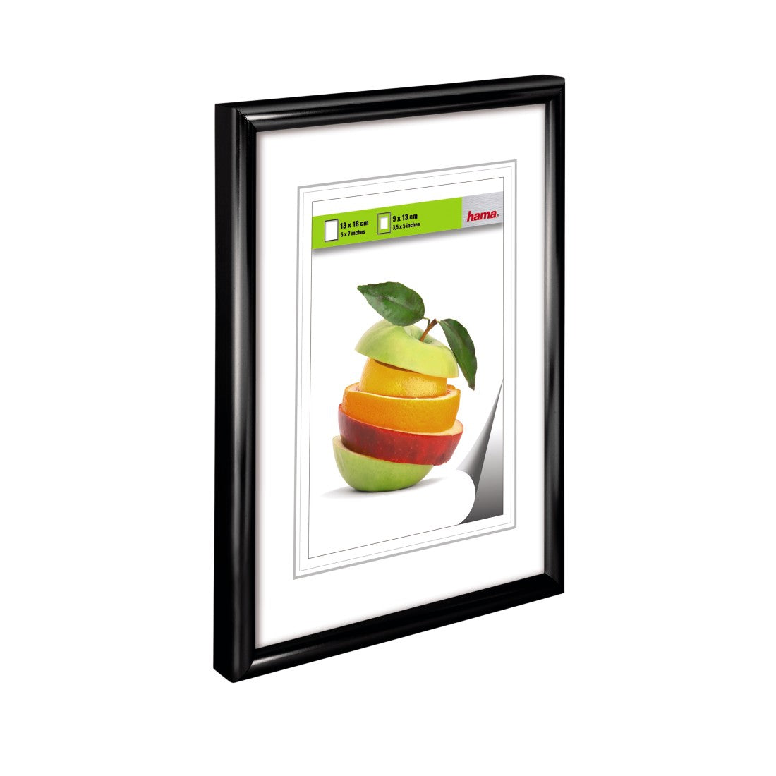 Hama Sevilla Bilderrahmen – für 30 × 45 cm – Kunststoff, schwarz