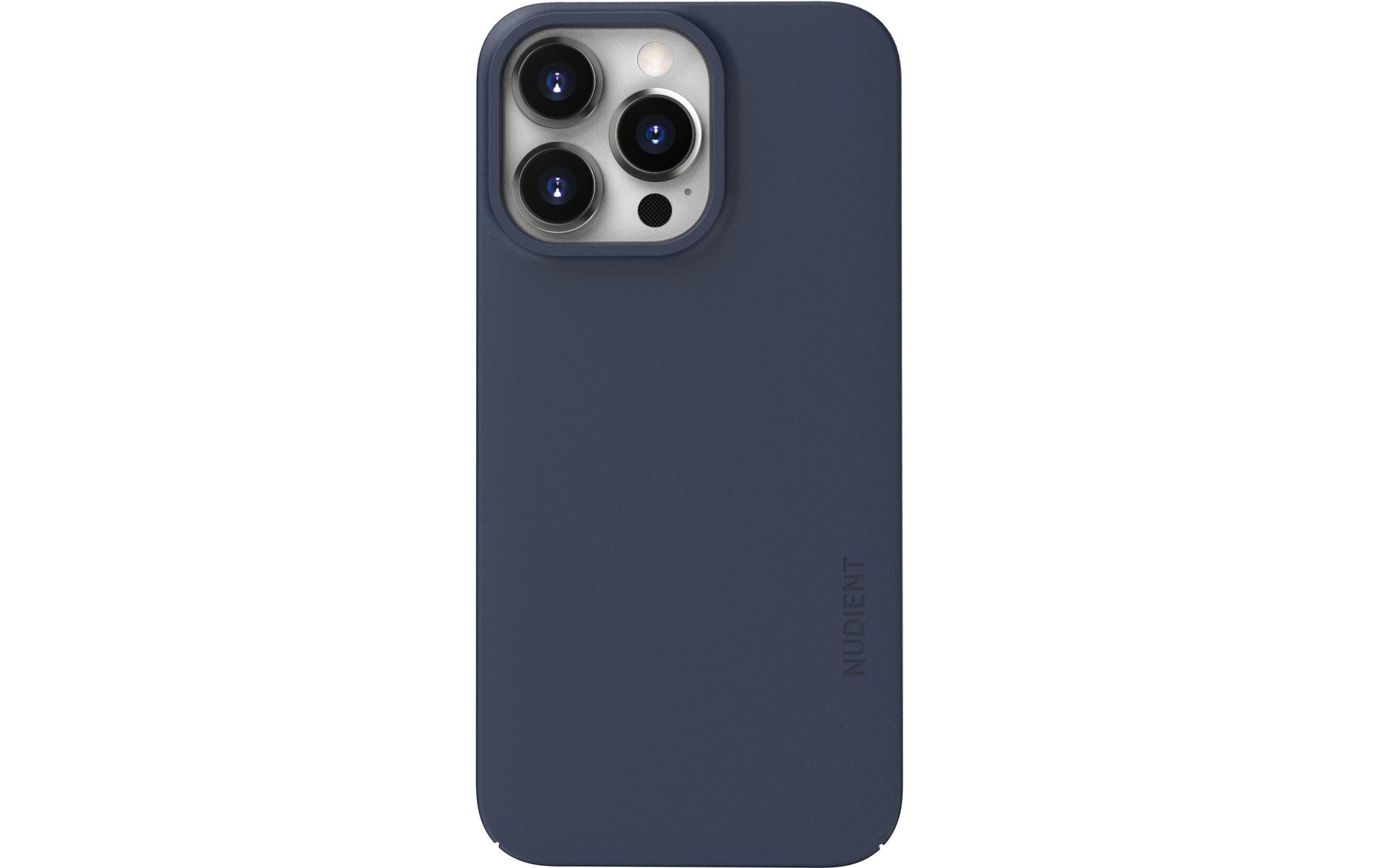 Nudient Thin Backcover – für Apple iPhone 13 Pro, MagSafe, Recycling-Kunststoff, Blau