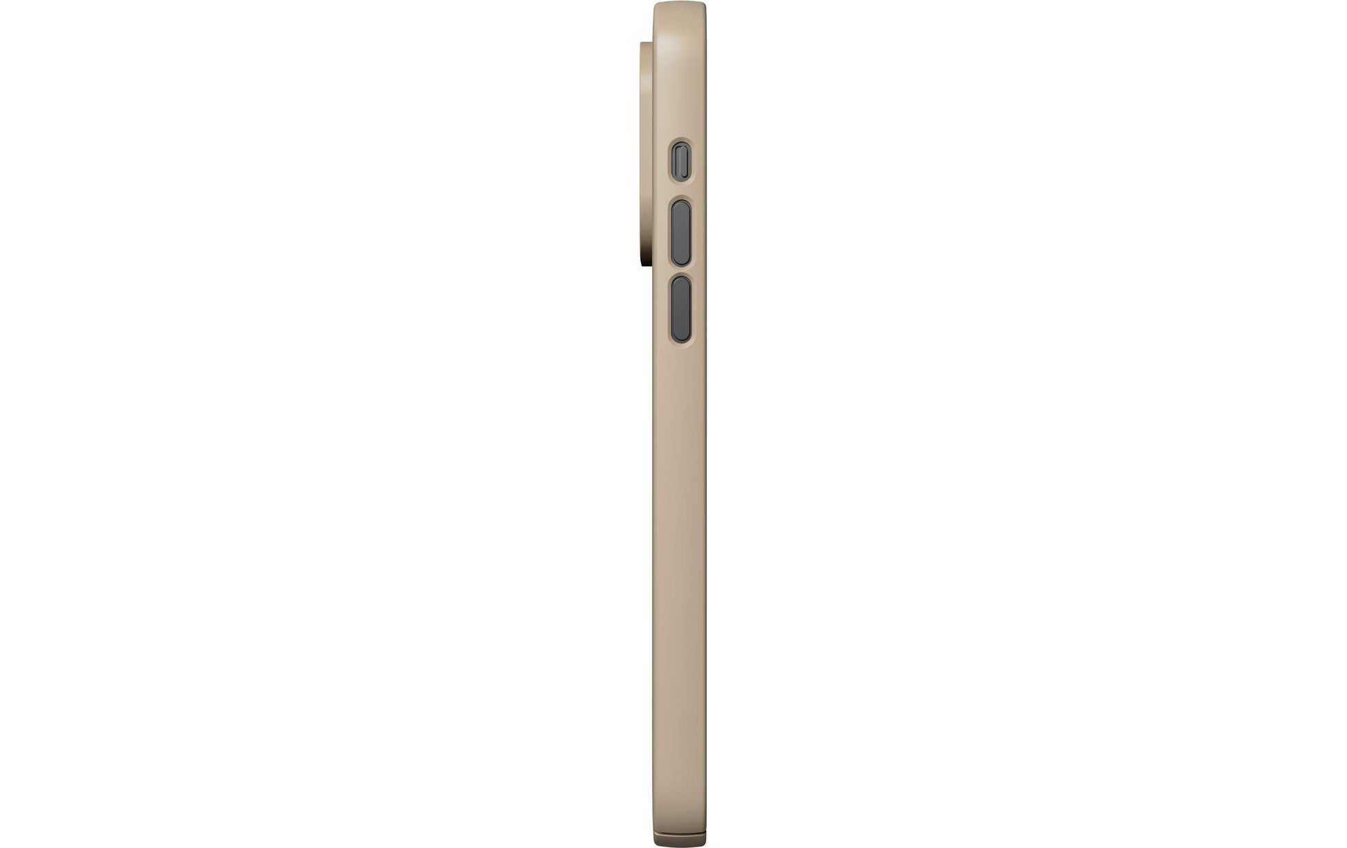Nudient Thin Case Backcover – für Apple iPhone 14 Pro Max, MagSafe, Kunststoff, Clay Beige