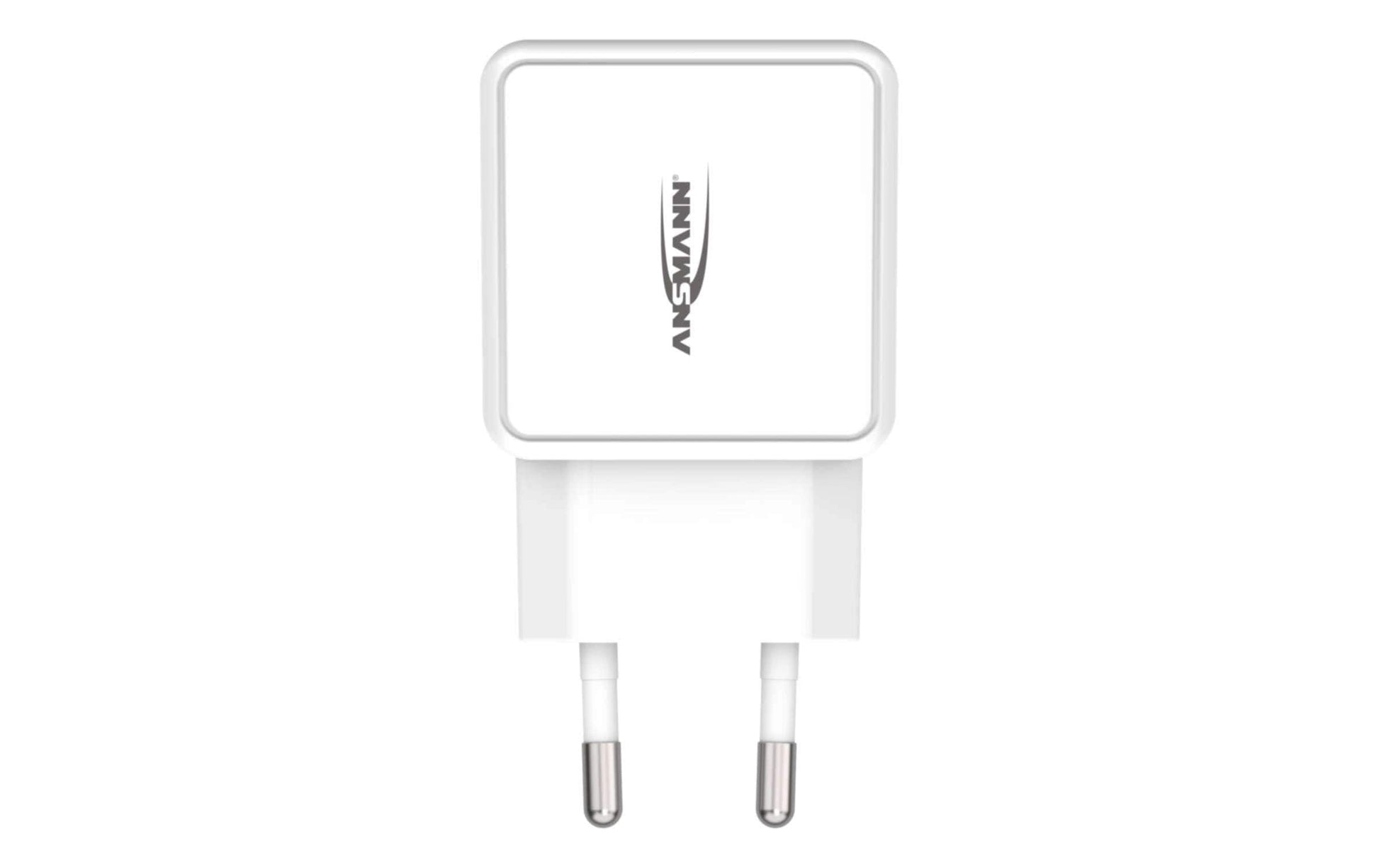 Ansmann Home Charger HC218PD USB-Ladegerät 20 W – USB-C×1, USB-A×1 – PD, QC 3.0