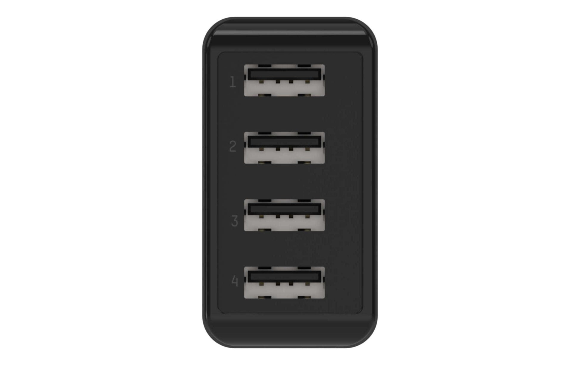 Ansmann Home Charger HC430 – 30 W, 4× USB-A – für Smartphones, Tablets, andere USB-Geräte